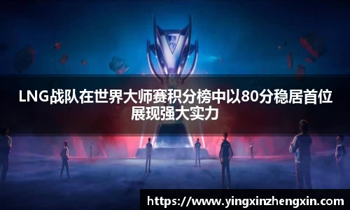 LNG战队在世界大师赛积分榜中以80分稳居首位展现强大实力